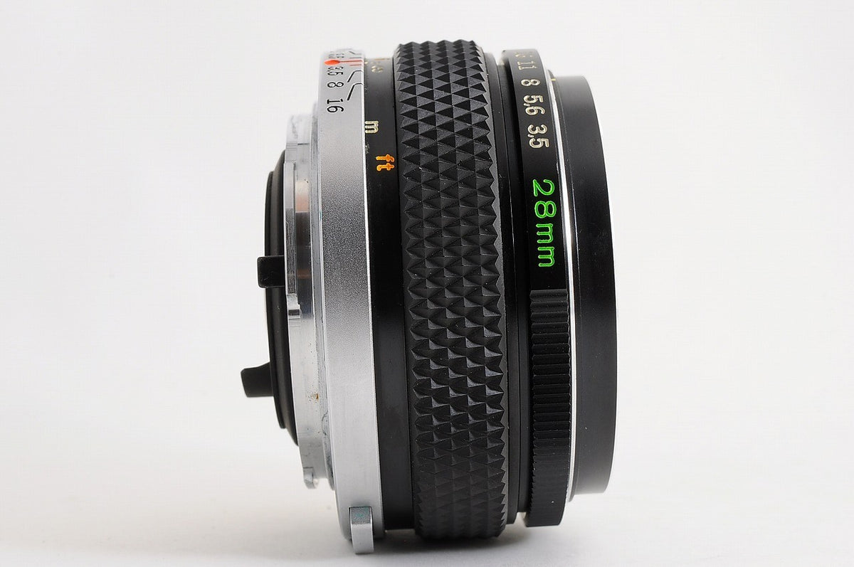 [MINT] Olympus OM G.Zuiko Auto-W 28mm f/3.5 Wide MF Lens Olympus OM Japan