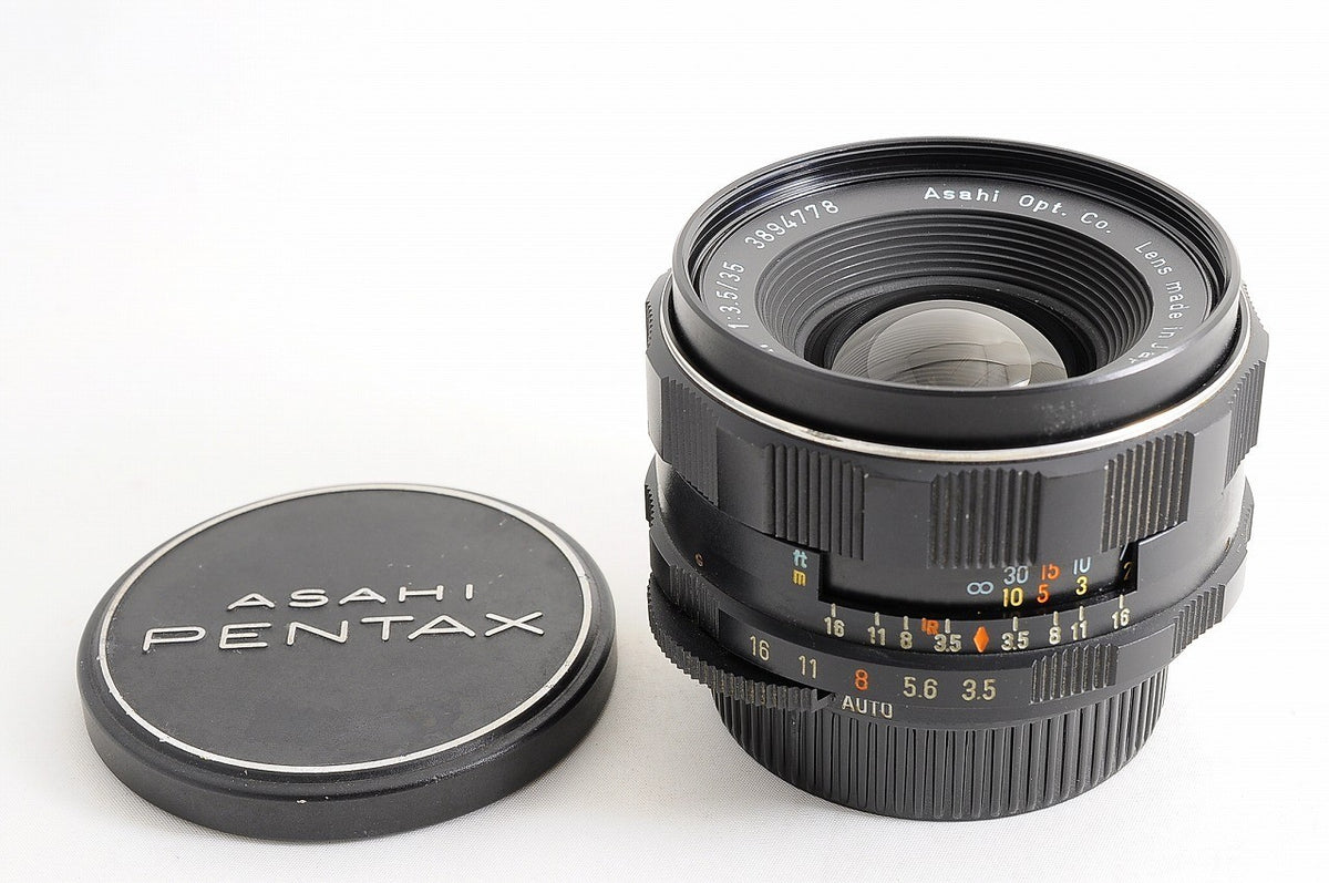 [Mint w/Metal Cap] Pentax Super Takumar 35mm f3.5 MF Wide Angle Lens M42 Japan