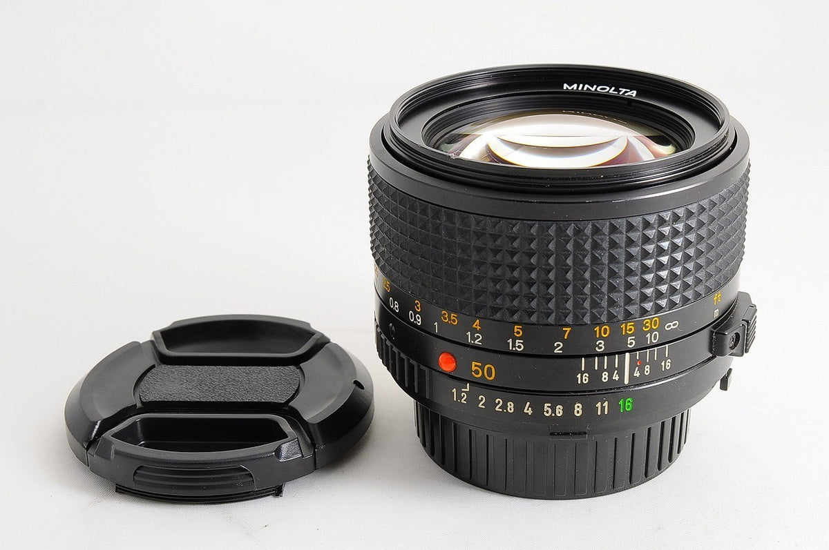 [Top Mint] Minolta New MD 50mm f/1.2 Fast MF Lens Minolta MD Mount From Japan