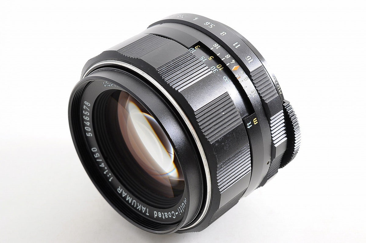 [Near Mint+ w/Caps] Pentax Super Multi Coated Takumar 50mm f1.4 MF Lens M42 Jp