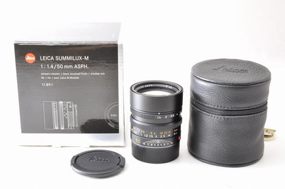 [Almost Unused Boxed] Leica Summilux-M 50mm f/1.4 ASPH. 11891 M Mount Lens Japan