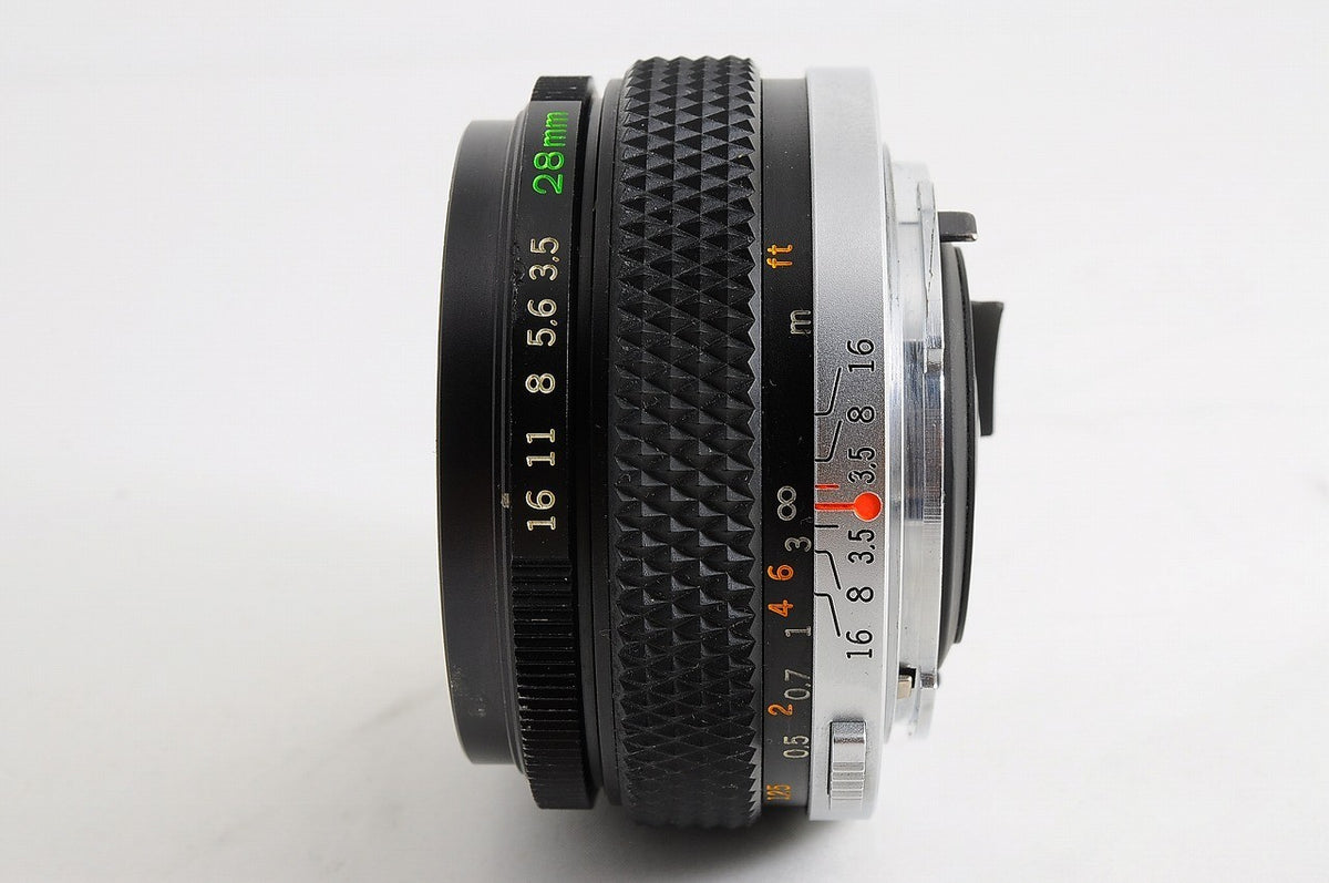 [MINT w/ Hood] Olympus OM G.Zuiko Auto-W 28mm f/3.5 Wide MF Lens OM Mount Japan
