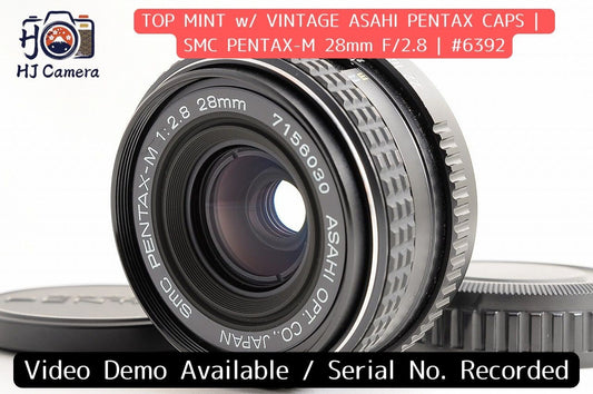 [Top Mint] Pentax SMC Pentax-M 28mm f/2.8 Wide MF Lens Pentax K Mount Japan