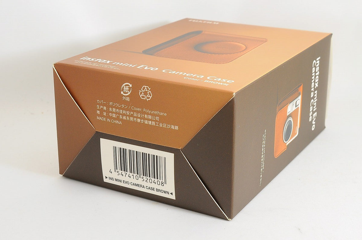 [Brand New] Fujifilm Instax Mini Evo Hybrid Camera w/ Genuine Case Brown Japan