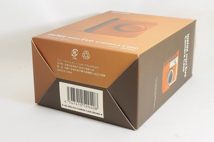 [Brand New] Fujifilm Instax Mini Evo Hybrid Camera w/ Genuine Case Brown Japan