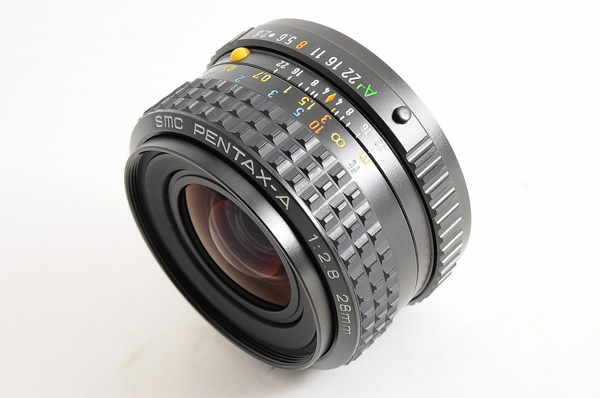 [Mint] Pentax SMC Pentax-A 28mm f/2.8 Wide MF Lens Pentax K Mount Japan