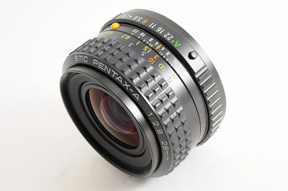[Mint] Pentax SMC Pentax-A 28mm f/2.8 Wide MF Lens Pentax K Mount Japan