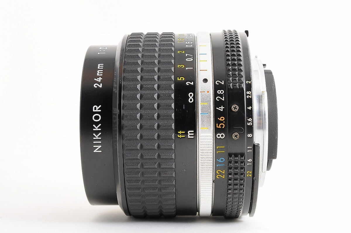 [Mint w/ Filter] Nikon AI-S AIS Nikkor 24mm f/2 Fast Wide MF Lens Nikon F Japan