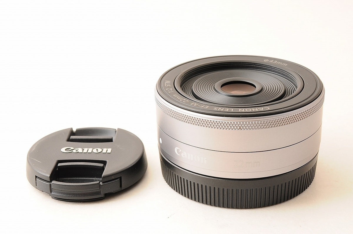 [Top Mint] Canon EF-M 22mm f/2 STM Wide Pancake Lens Canon EOS M Mount Japan