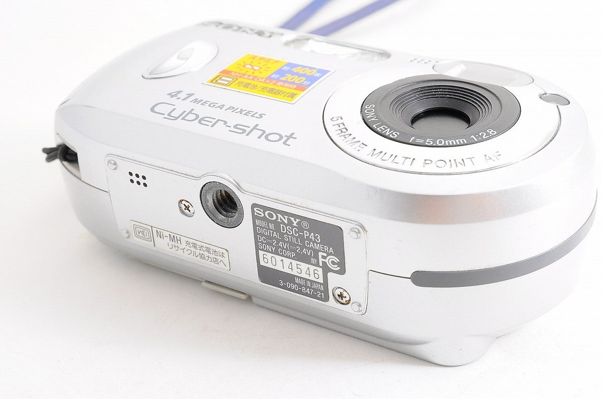 [Near Mint+ Boxed] Sony Cyber-shot DSC-P43 CCD Digicam 16MB Memory Stick Japan