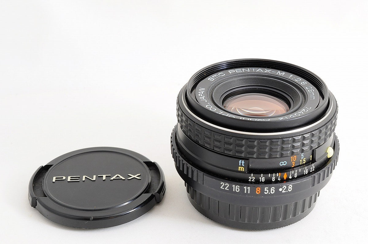 [Top Mint] Pentax SMC Pentax-M 28mm f/2.8 Wide MF Lens Pentax K Mount Japan