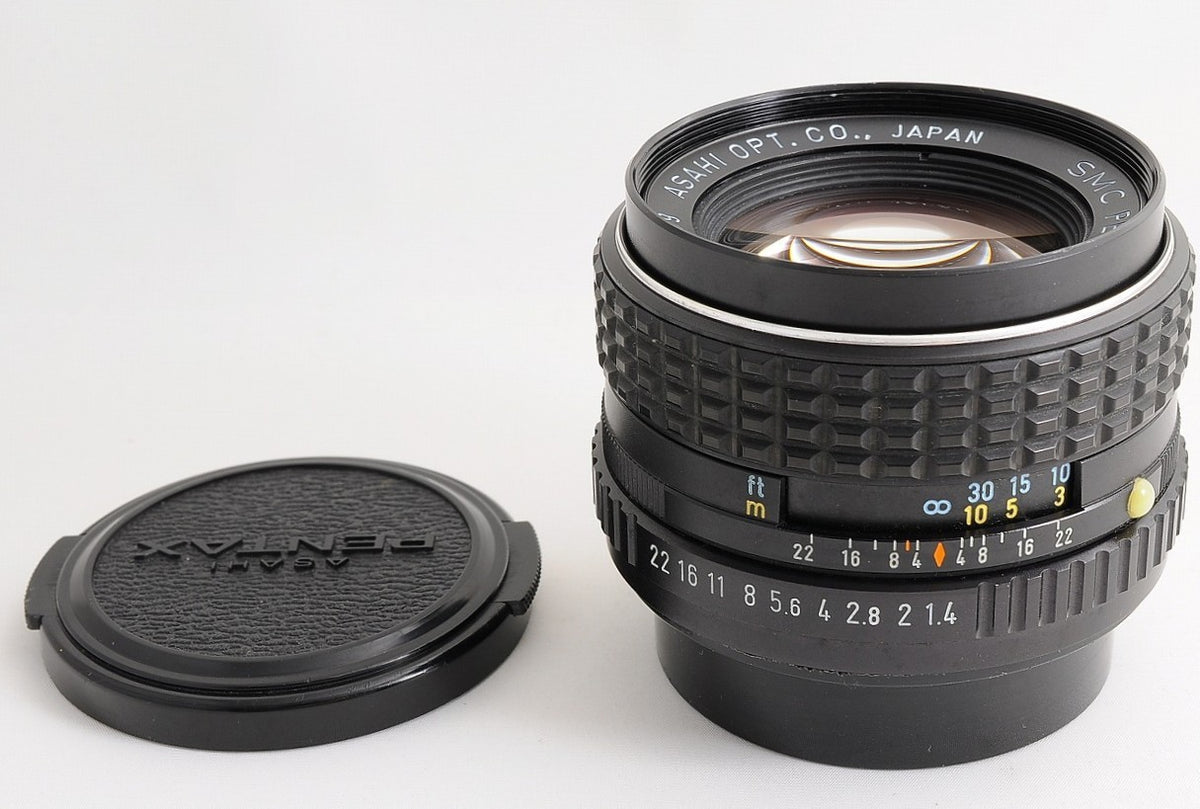 [NEAR MINT] Pentax SMC Pentax 50mm f/1.4 Fast MF Lens Pentax K Mount Japan