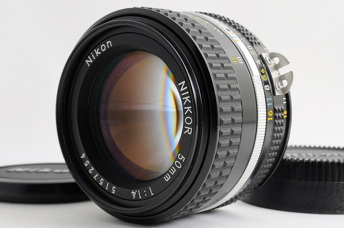 [Near Mint+] Nikon AI-S AIS Nikkor 50mm f/1.4 Fast MF Lens Nikon F Mount Japan
