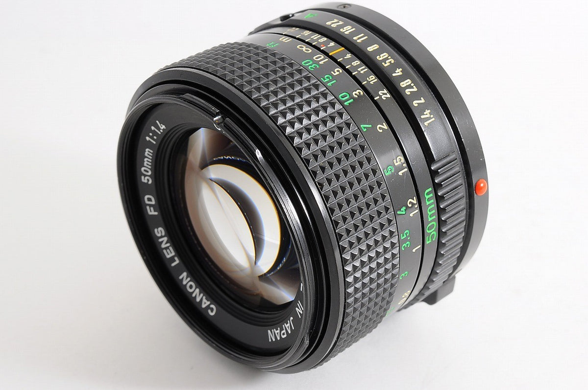 [MINT] Canon New FD nFD 50mm f/1.4 Fast MF Lens Canon FD Mount From Japan