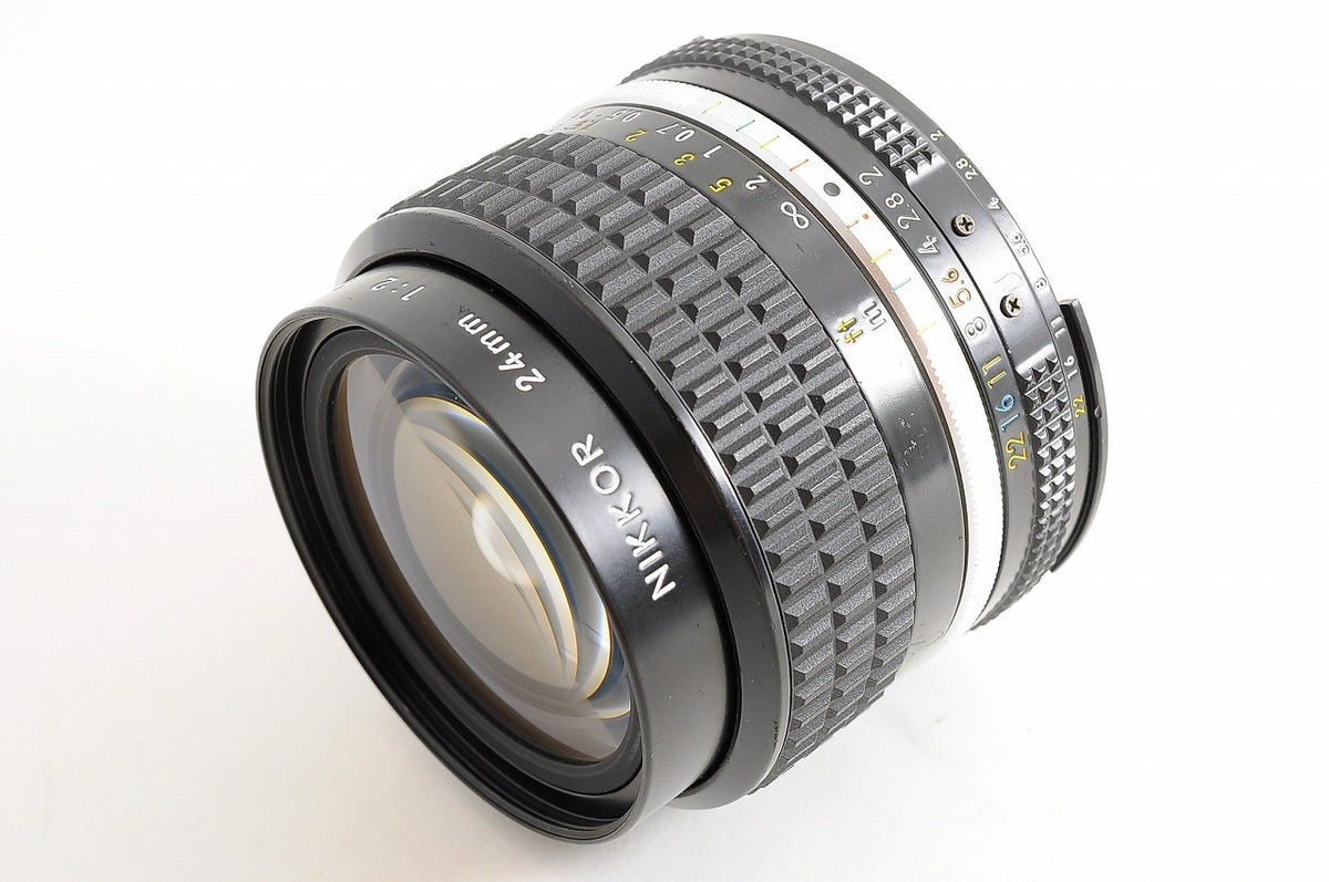 [Mint w/ Filter] Nikon AI-S AIS Nikkor 24mm f/2 Fast Wide MF Lens Nikon F Japan