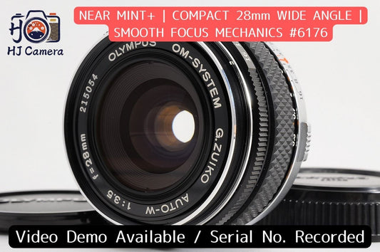 [NEAR MINT+] Olympus OM G.Zuiko Auto-W 28mm f/3.5 Wide MF Lens OM Japan