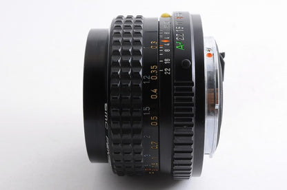 [Near Mint] Pentax SMC Pentax-A 28mm f/2.8 Wide MF Lens Pentax K Mount Japan