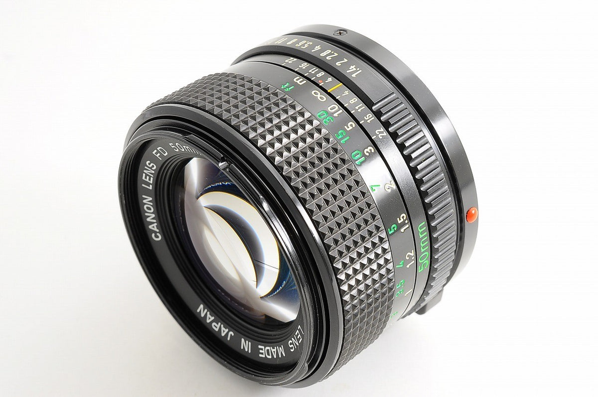 [Mint w/BS52 Hood] Canon New FD NFD 50mm f1.4 Fast MF Standard Prime Lens Japan