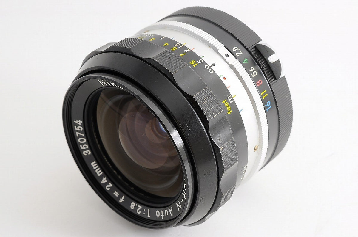 [NEAR MINT+] Nikon Non-AI Nikkor-N Auto 24mm f/2.8 Wide MF Lens Nikon F From Jp