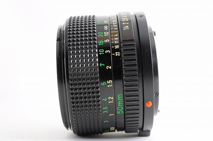 [Top Mint BS-52] Canon New FD nFD 50mm f/1.4 Fast MF Lens Canon FD Mount Japan