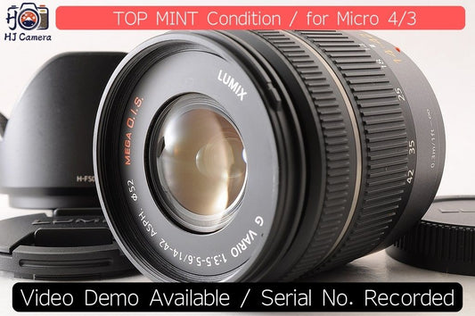 [TOP MINT] Panasonic Lumix G Vario 14-42mm f/3.5-5.6 MEGA OIS Micro 4/3 Japan