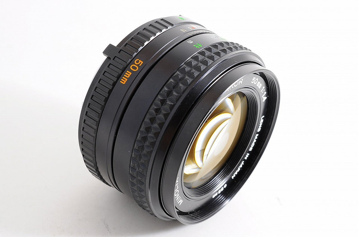 [Top Mint Caps] Minolta MD Rokkor 50mm f/1.4 Fast MF Lens Minolta MD Mount Japan
