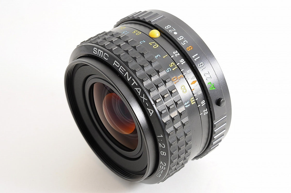 [Mint] Pentax SMC Pentax-A 28mm f/2.8 Wide MF Lens Pentax K Mount Japan