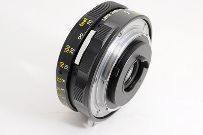 [Mint] Nikon GN Auto Nikkor 45mm f/2.8 Pancake MF Lens Nippon Kogaku Japan