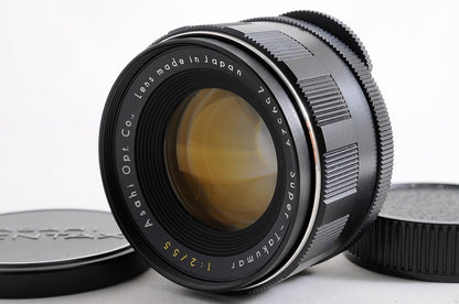 [Near Mint+] Pentax Super Takumar 55mm f2 MF M42 Standard Prime Lens Japan