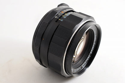 [Near Mint+ w/Hood Case Cap] Pentax Super Multi Coated Takumar 50mm f1.4 M42 JP
