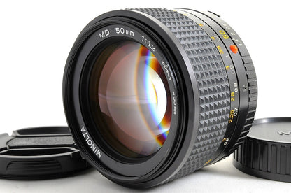 [Top Mint] Minolta New MD 50mm f/1.2 Fast MF Lens Minolta MD Mount From Japan