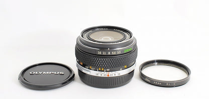 [Near Mint+ w/Filter Caps] Olympus OM-System G.Zuiko Auto-W 28mm f3.5 MF Lens Jp