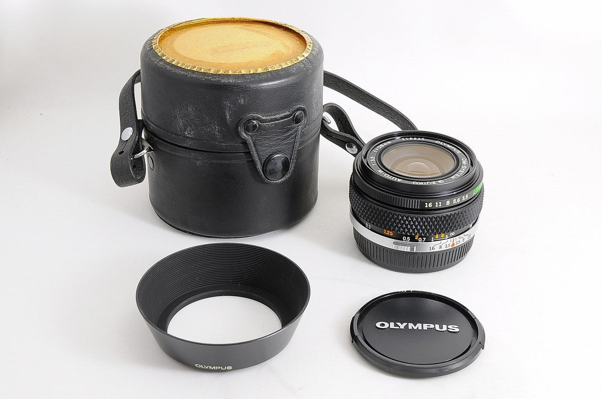 [Mint Hood Case] Olympus OM G.Zuiko Auto-W 28mm f/3.5 Wide MF Lens OM Japan