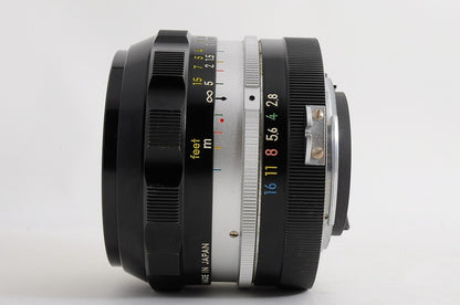 [Mint Hood Case] Nikon Non-AI Nikkor-N Auto 24mm f/2.8 Wide MF Lens Nikon F Jp