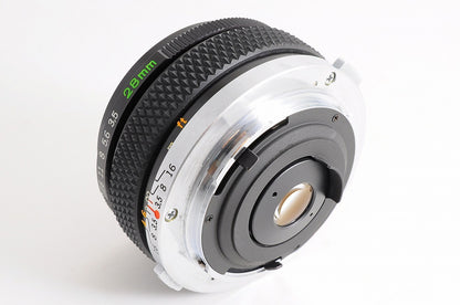 [MINT] Olympus OM G.Zuiko Auto-W 28mm f/3.5 Wide MF Lens OM Mount Japan
