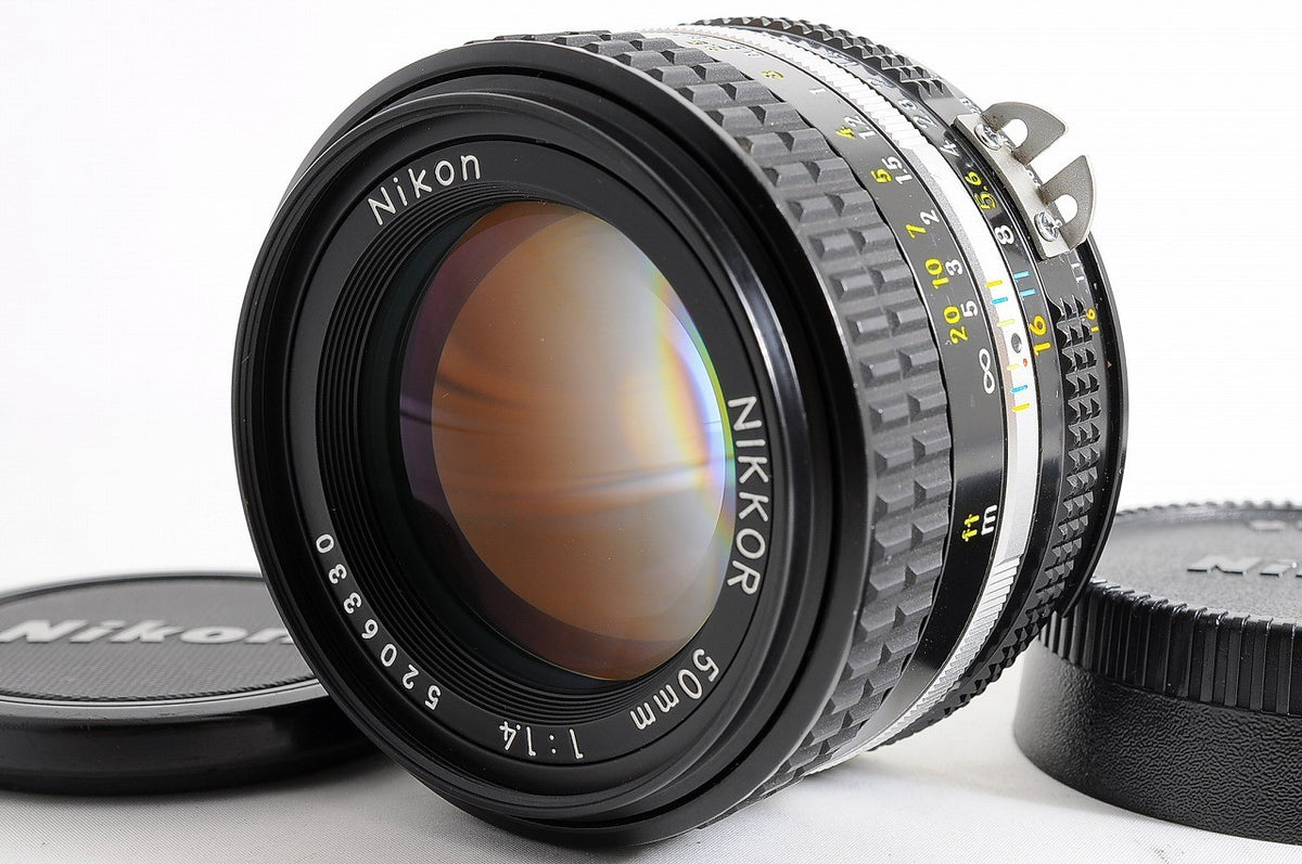 [Near Mint+] Nikon AI-S Nikkor 50mm f1.4 Fast MF Standard Prime Lens F Mount Jp