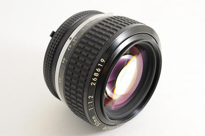 [Near Mint+ w/HS-2 Hood] Nikon AIS Nikkor 50mm f1.2 Fast MF Standard Lens Japan
