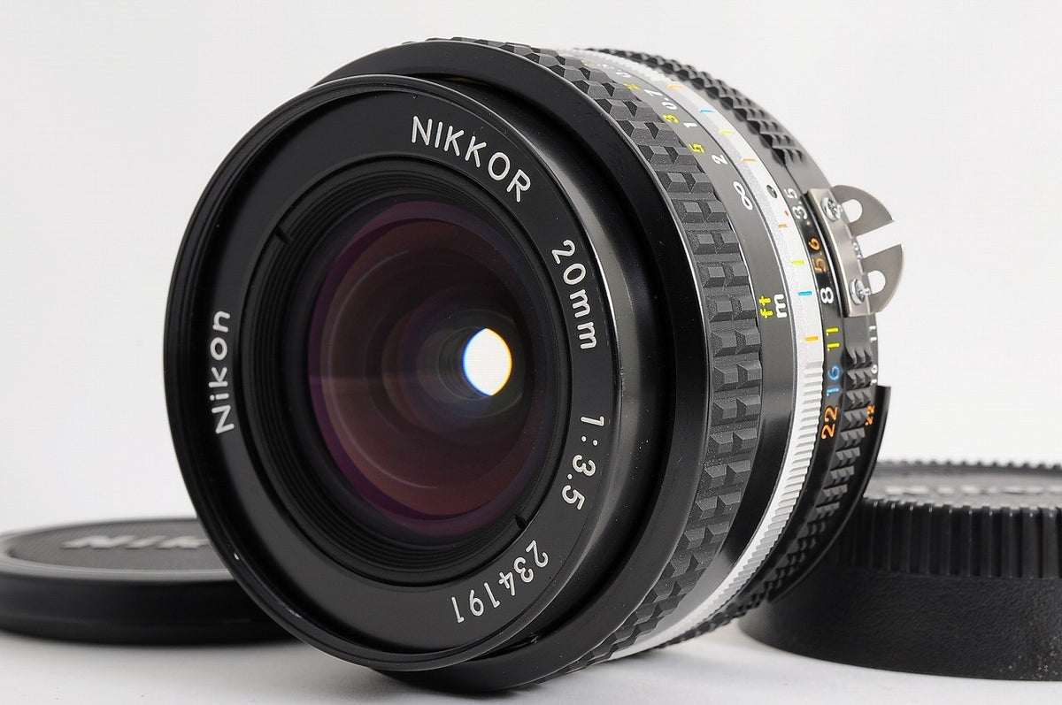 [TOP MINT] Nikon AI-S AIS Nikkor 20mm f/3.5 Ultra Wide MF Lens Nikon F From Jp