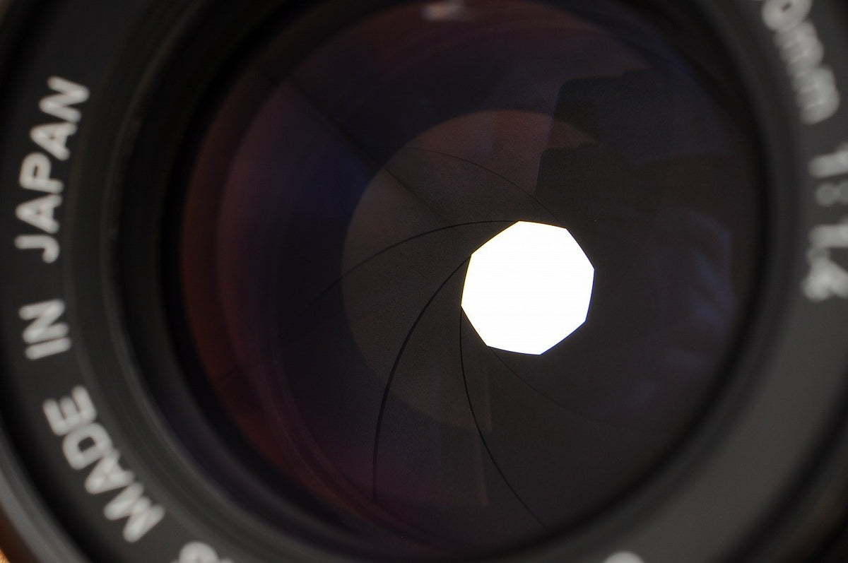 [Super Rare Unused] Canon New FD nFD 50mm f1.4 Lens BS-52 Hood In Box From Japan