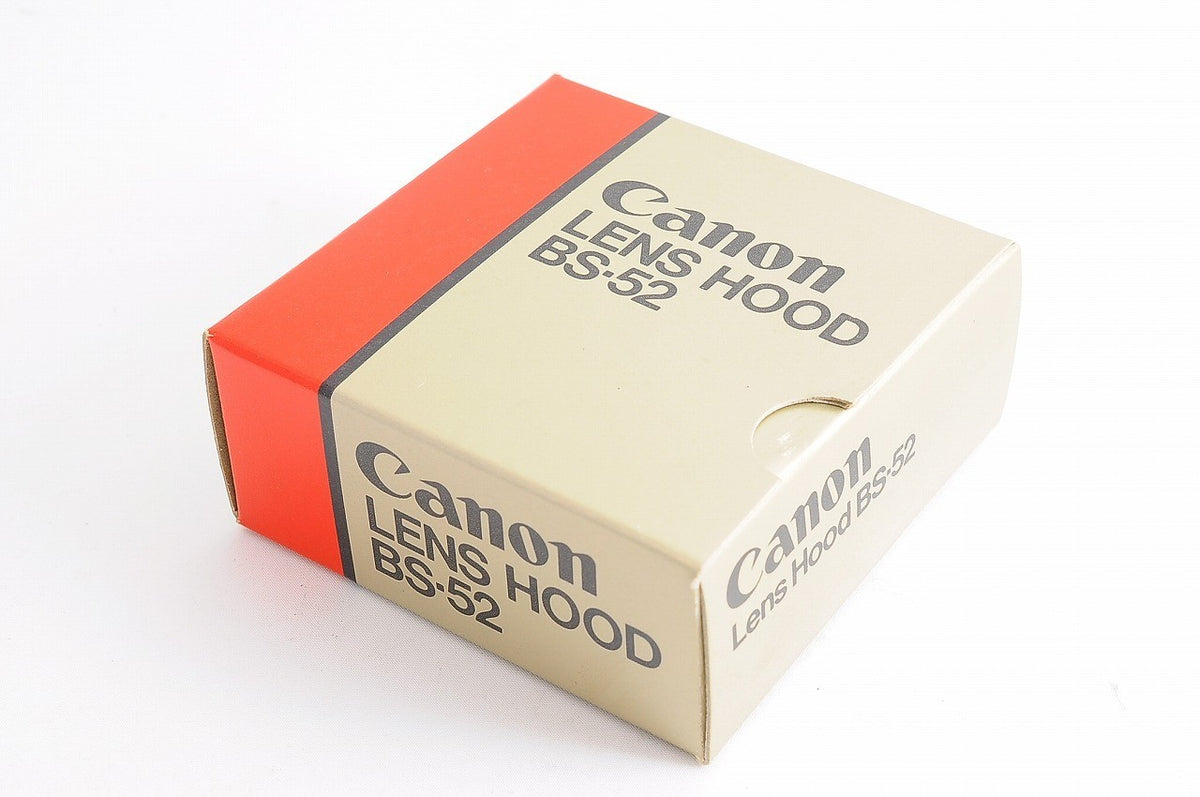 [Super Rare Unused] Canon New FD nFD 50mm f1.4 Lens BS-52 Hood In Box From Japan