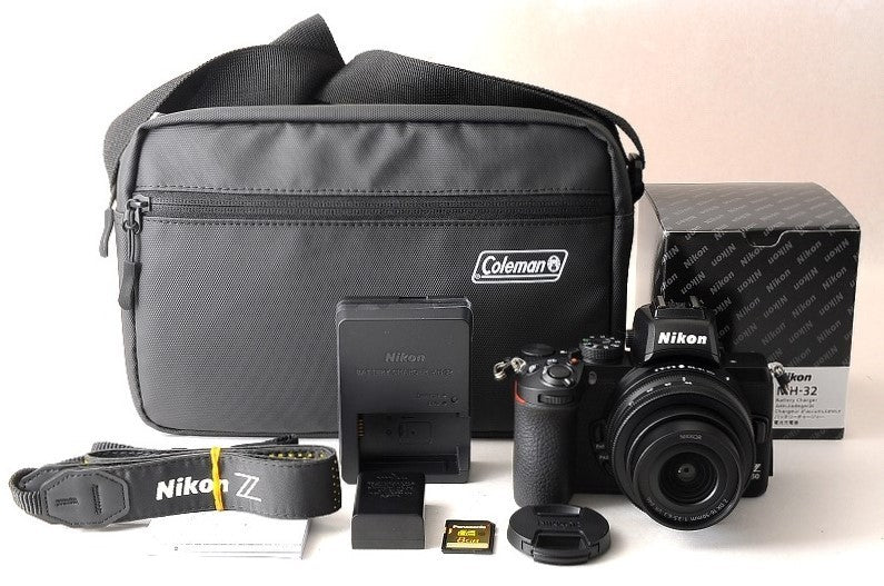 [Top Mint 900 SC] Nikon Z50 Mirrorless Camera 16-50mm VR Lens Kit Bag Japan
