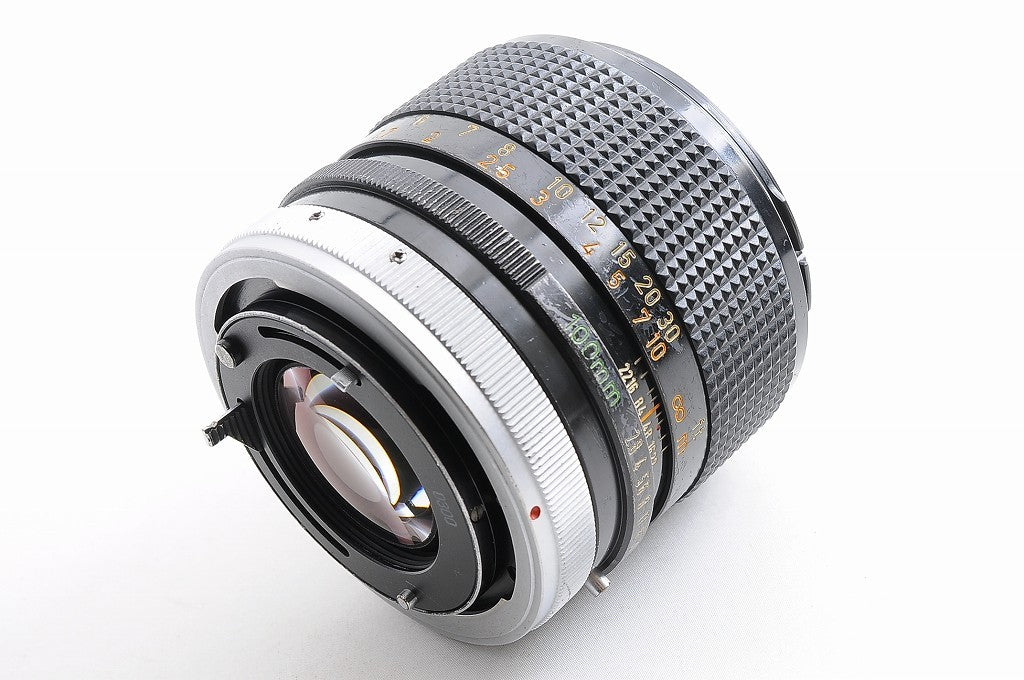 [EXC+5 Case] Canon FD 100mm f/2.8 S.S.C. SSC Rare O Mark Telephoto Lens Japan