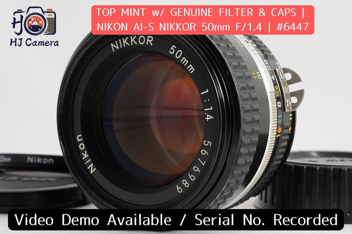 [Top Mint Filter] Nikon AI-S AIS Nikkor 50mm f/1.4 Fast MF Lens Nikon F Japan