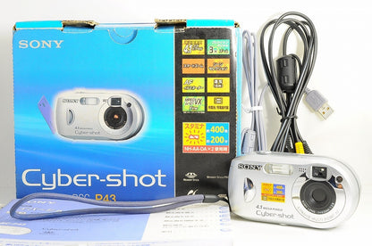 [Near Mint+ Boxed] Sony Cyber-shot DSC-P43 CCD Digicam 16MB Memory Stick Japan