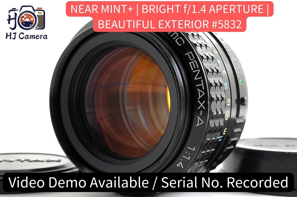 [Near Mint+] Pentax SMC Pentax-A 50mm f/1.4 Fast MF Lens Pentax K Mount Japan