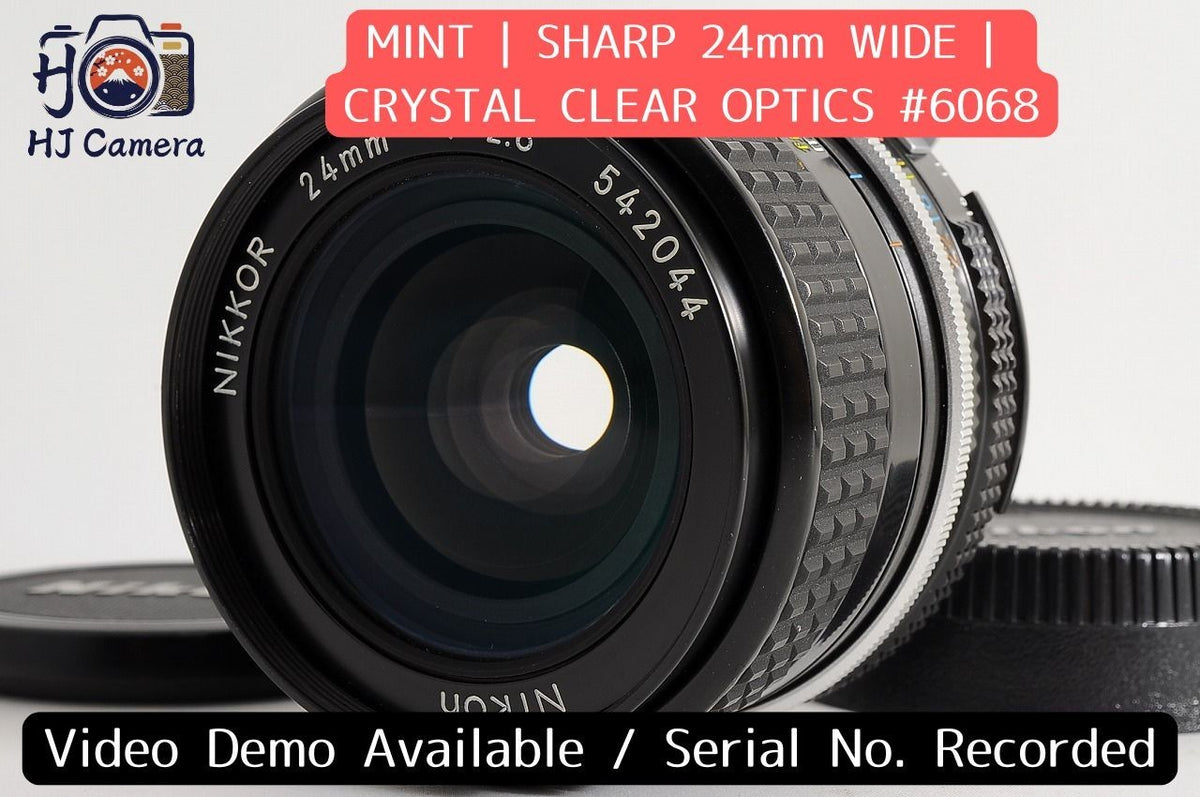 [MINT] Nikon AI Nikkor 24mm f/2.8 Wide MF Lens Nikon F Mount Film SLR Japan