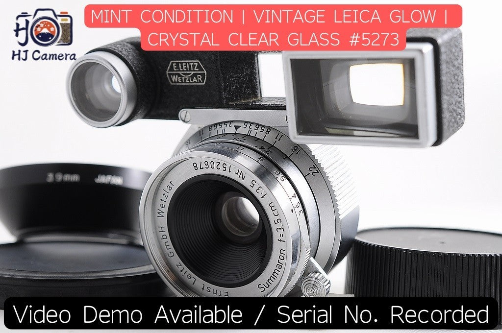 [MINT] Leica Leitz Wetzlar Summaron 35mm f/3.5 Wide MF Lens Leica L39 LTM Japan