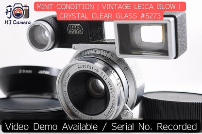 [MINT] Leica Leitz Wetzlar Summaron 35mm f/3.5 Wide MF Lens Leica L39 LTM Japan
