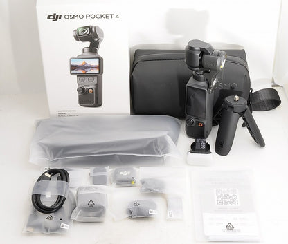[Unused] DJI Osmo Pocket 4 Creator Combo 4K Handheld Gimbal Action Camera Japan