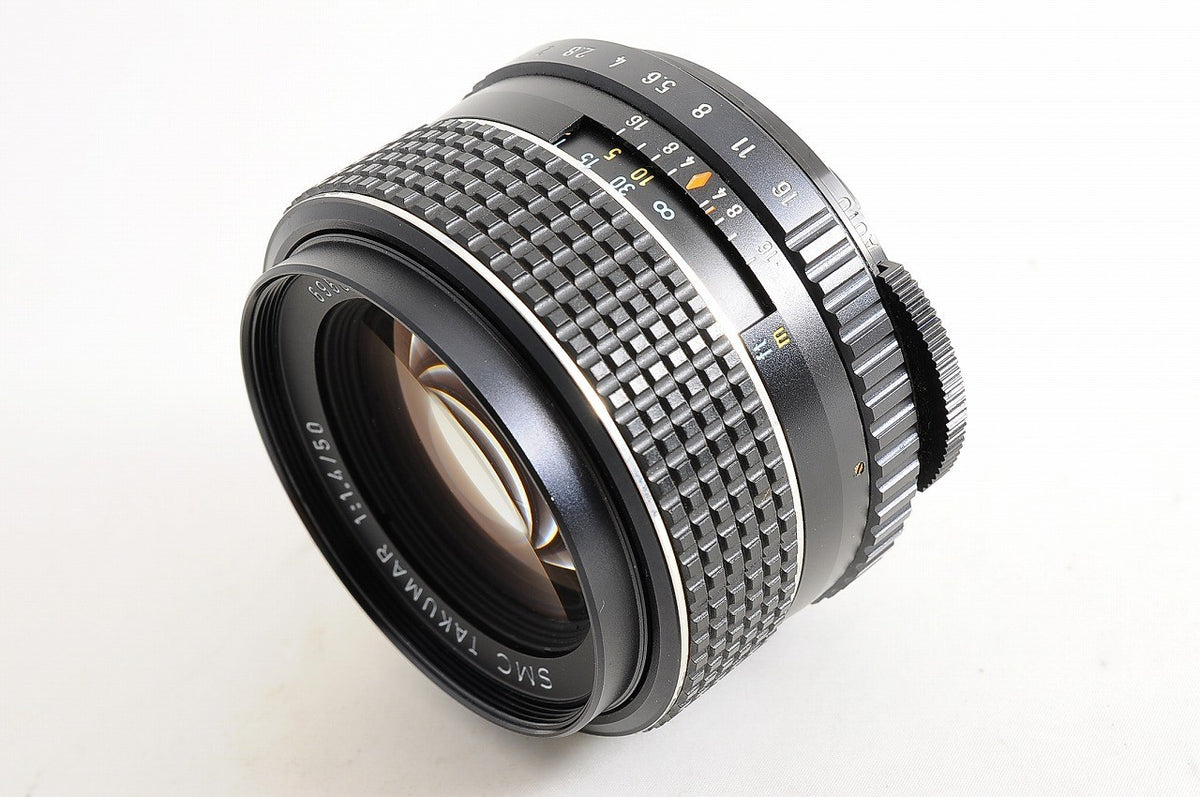 [Near Mint+] Pentax SMC Takumar 50mm f/1.4 Fast MF Lens M42 Screw Mount Japan